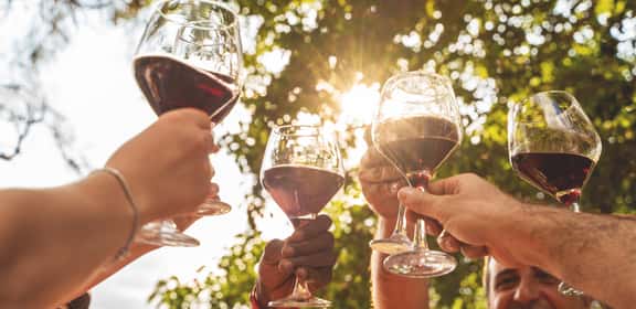 Botellas de vino magnum