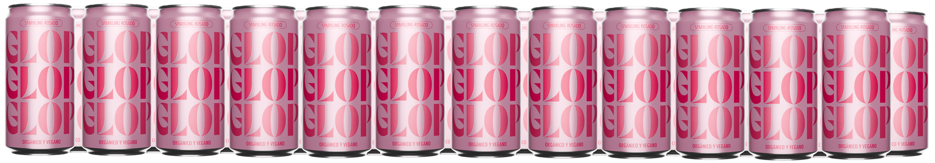 Pack descuento 24 Glop Rosé Sparkling Cataluña DO BIO 0,2 L BIO