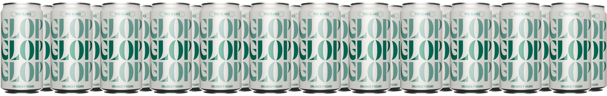 Pack descuento 24 Glop Wine White Cataluña DO BIO