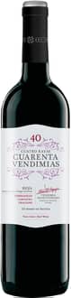 2021 Cuatro Rayas 40 Vendimias Rioja Doca