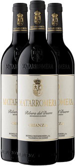 Pack descuento 3 botellas Matarromera 2020 Crianza DO Ribera del Duero