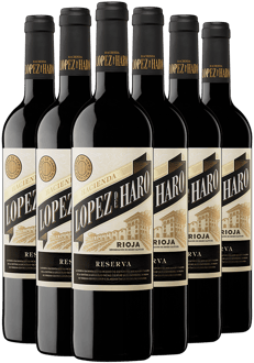 Pack descuento Reserva 2019 Hacienda López de Haro DOCa Rioja