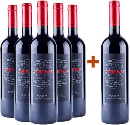 Pack descuento 5+1 Triens Toro DO