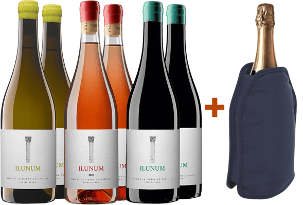 Pack Degustación Ilunum Castilla VT + (regalo funda enfriadora)