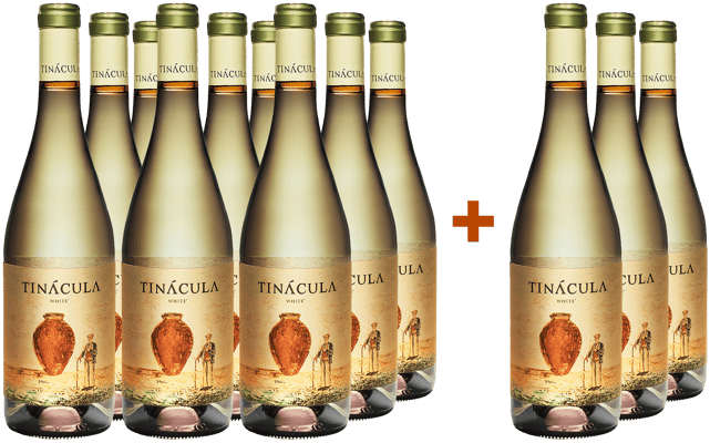 Pack descuento 9+3 Tinácula White Ribera del Júcar DO BIO