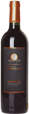 2014 Valduero Tierra Alta de 2 racimos Gran Reserva Ribera del Duero DO