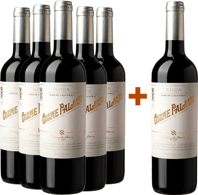 Pack descuento 5+1 Cosme Palacio Laguardia Rioja DOca