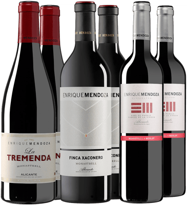 Pack degustación Tinto Enrique Mendoza Alicante DO