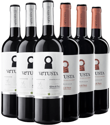 Pack degustación Bodegas Vetusta Ribera del Duero DO