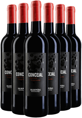 Pack descuento Concejal Crianza Valdepeñas DO