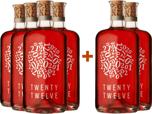Pack descuento 4+2 Twenty Twelve Pink Plà i Levant DO BIO