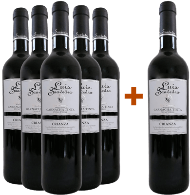 Pack descuento 5+1 Luis Savedra Crianza BIO