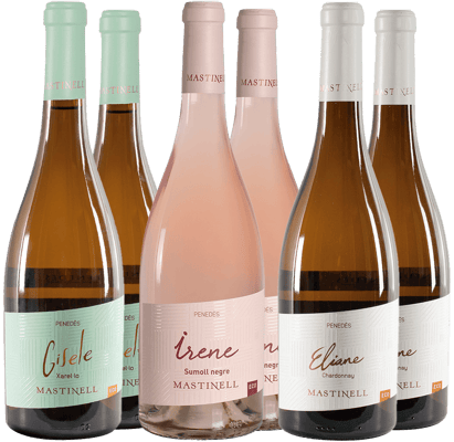 Pack degustación "Tres Chicas" Mastinell Penedès DO BIO Pack degustación "Tres Chicas" Mastinell Penedès DO BIO