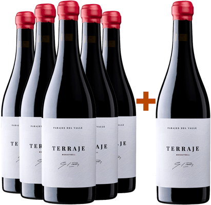 Pack descuento 5+1 Terraje 2022 Jumilla DO BIO