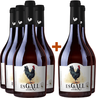 Pack Descuento 4+2 Vi Rei Es Gall Tinto Mallorca VT