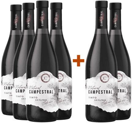 Pack descuento 4+2 Campestral Tinto Cádiz VT BIO