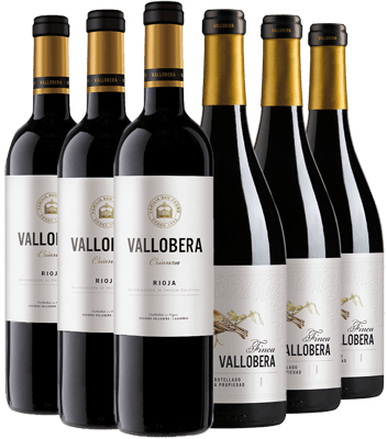 Pack degustación Vallobera Tempranillo Rioja DOCa