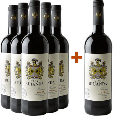 Pack descuento 5+1 Viña Bujanda Reserva Rioja DOCa