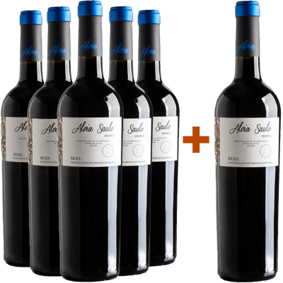 Pack descuento Alvia Sauló Reserva Rioja DOCa