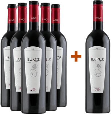 5+1 Paquete promocional Ilurce Crianza Rioja DOCa
