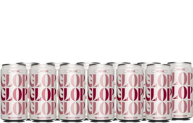 Pack descuento 12 Glop Wine Red Cataluña DO BIO