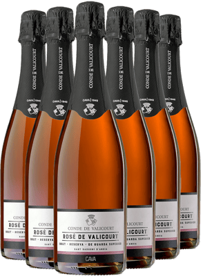 Pack descuento Rosé de Valicourt Reserva Guarda Superior Cava DO