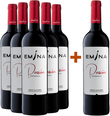 Pack Descuento 5+1 Emina 2022 Pasión Ribera del Duero DO