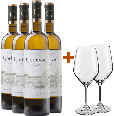 Pack de bodegas Godeval con 2 copas de regalo