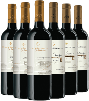 Pack degustación Finca Antigua vino tinto La Mancha DO