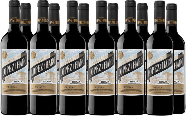 Pack descuento Crianza 2022 Hacienda López de Haro DOCa Rioja Pack descuento Crianza 2022 Hacienda López de Haro DOCa Rioja