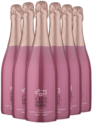 Pack descuento Clos Rosado Cava DO