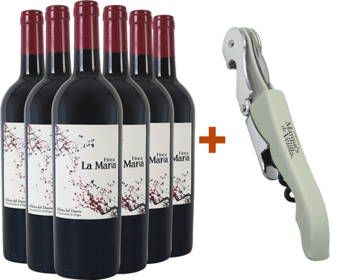 Pack descuento Finca La María Ribera del Duero DO (+ regalo sacacorchos)