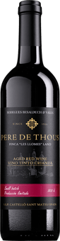 2022 Pere de Thous tinto Crianza-cabernet sauvignon-Castellón VT