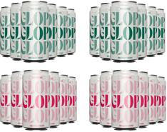 Pack Degustación 12 Glop Vino Blanco + 12 Glop Vino Rosado BIO