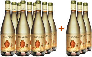 Pack descuento 9+3 Tinácula White Ribera del Júcar DO BIO