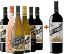 Pack degustación + 1 magnum Hacienda López de Haro Rioja DOCa