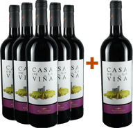 Pack descuento 5+1 Casa de la Viña Utiel-Requena DO BIO
