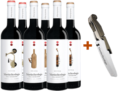 Pack Degustación Martín Berdugo Ribera del Duero DO (+ sacacorchos de regalo)