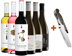 Pack degustación Martín Berdugo (+ sacacorchos de regalo)
