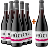 Pack Descuento 5+1 2022 Foresta Turó de les Llebres DO Penedès BIO