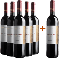 Pack descuento 5+1 Crianza El Mosaico de Baco Ribera del Duero DO