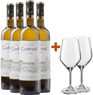 Pack de bodegas Godeval con 2 copas de regalo