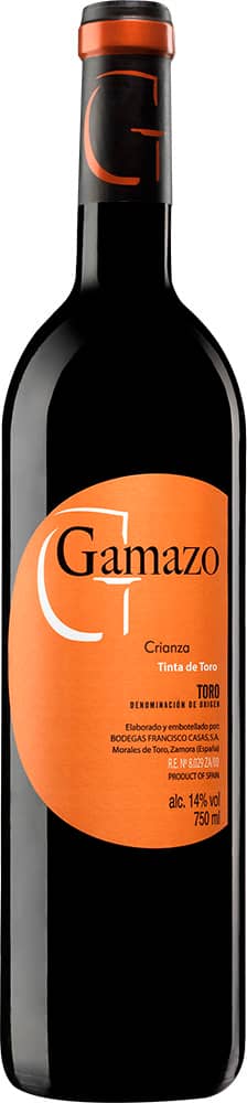 2020 Gamazo Crianza Toro DO
