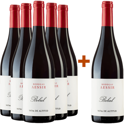Pack descuento Aessir Bobal Tinto BIO