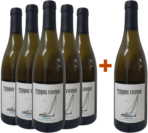 Pack Descuento 5+1 Nanclares Tempus Vivendi Rías Baixas DO