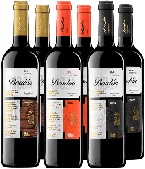 Pack degustación Bordón Rioja DOCa