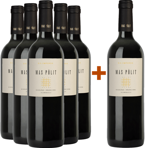 Pack descuento 5+1 Mas Pòlit Empordà DO BIO