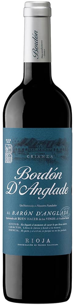 2022 Bordón D'Anglade Premium Crianza Rioja DOCa