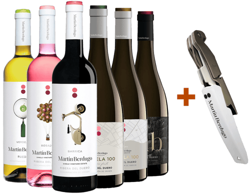 Pack degustación Martín Berdugo (+ sacacorchos de regalo)