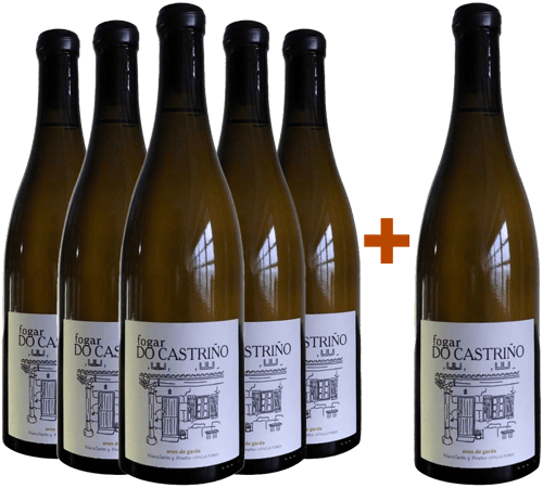 Pack Descuento 5+1 Nanclares Fogar do Castriño Rías Baixas DO